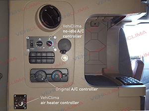 مكيف هواء للشاحنة يعمل بالبطارية VDC20F/GU1 DC